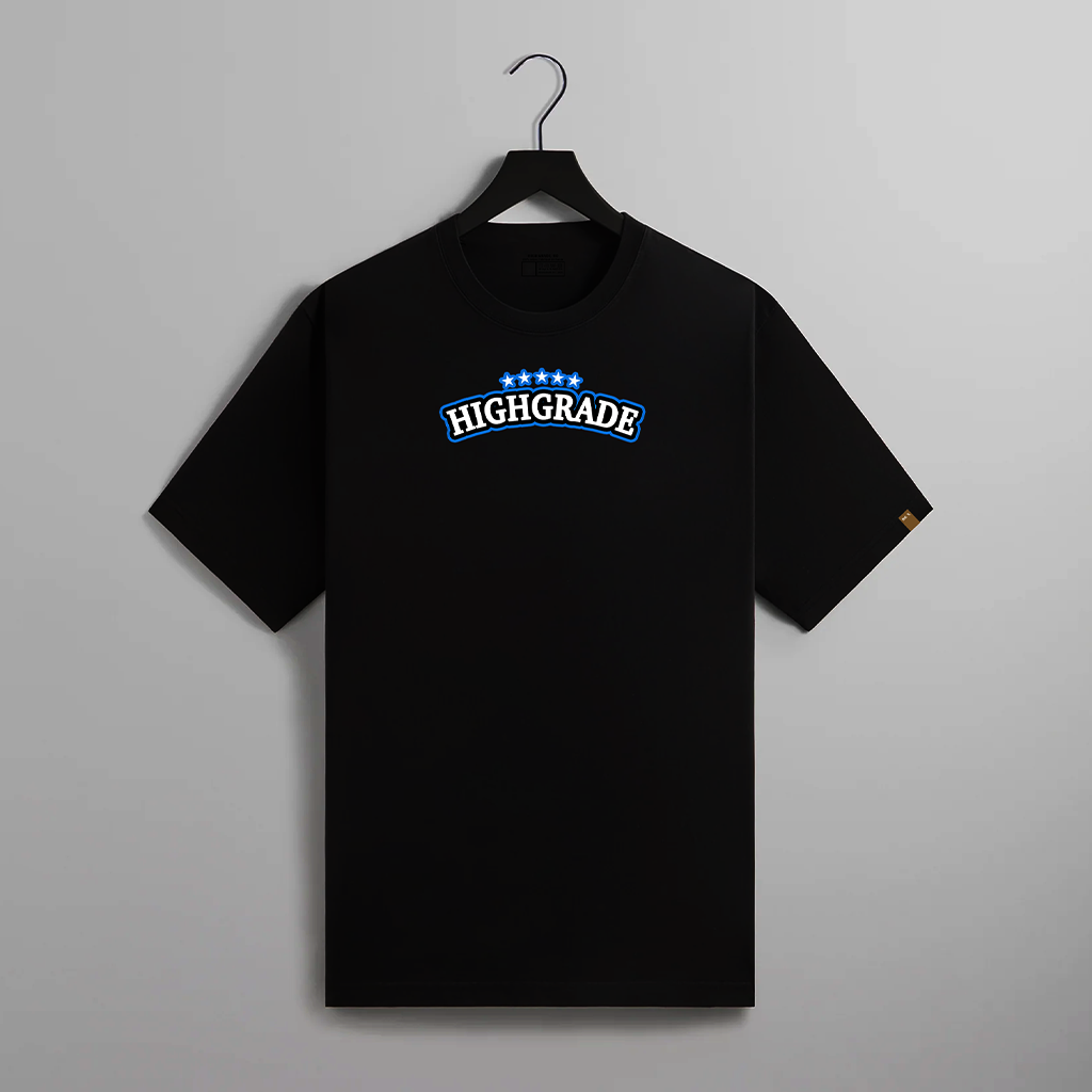 HIGHGRADE - WOODEN T SHIRT NOIR