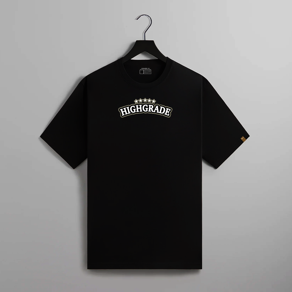 HIGHGRADE - WOODEN T SHIRT NOIR
