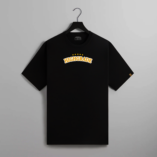 HIGHGRADE - WOODEN T SHIRT NOIR