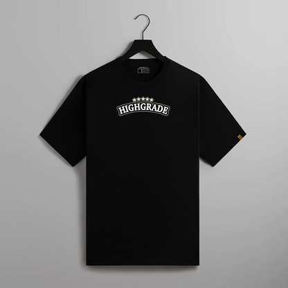 HIGHGRADE - WOODEN T SHIRT NOIR