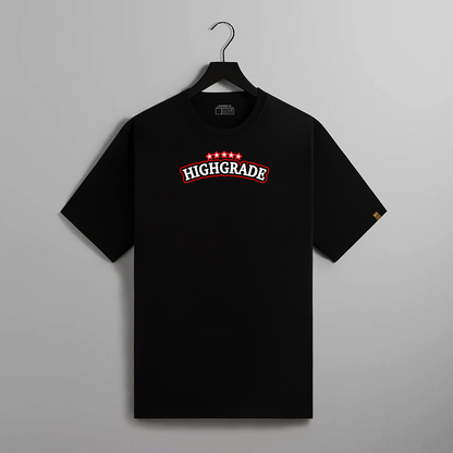 HIGHGRADE - WOODEN T SHIRT NOIR