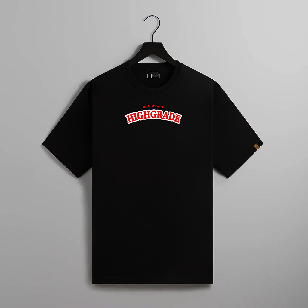 HIGHGRADE - WOODEN T SHIRT NOIR